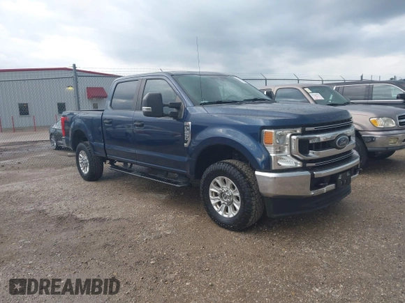2020 Ford Super Duty F-250 SRW XL with VIN 1FT7W2BN5LED21041, listed as a IAAI auction lot 42179154 with 280,996 mi miles. Bid and sale history available at carsss.com. Image 1.