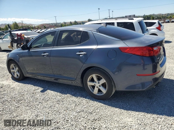 2015 Kia Optima LX with VIN KNAGM4A73F5562330, listed as a Copart auction lot 63159215 with 168,953 mi miles and Clean title. Bid and sale history available at DreamBid. Image 2.