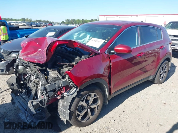 2020 Kia Sportage LX with VIN KNDPM3AC5L7733492, listed as a IAAI auction lot 42042055 with 109,345 mi miles and . Bid and sale history available at DreamBid. Image 18.