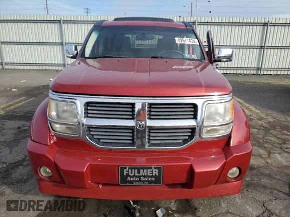 2007 Dodge Nitro R/T z VIN 1D8GT58617W724364, wystawiony jako Copart lot #82677424 z przebiegiem 209 599 mil mil oraz Szkoda całkowita • Salvage title. Historia ofert i sprzedaży dostępna na DreamBid. Obrazek 5.