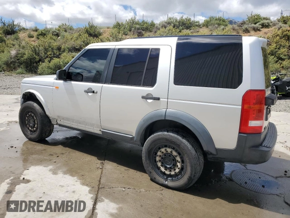 2005 Land Rover LR3 with VIN SALAE24415A340475, listed as a Copart auction lot 56736595 with 173,929 mi miles and Salvage title. Bid and sale history available at DreamBid. Image 2.