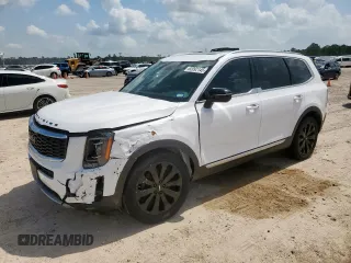 2022 Kia Telluride S with VIN 5XYP6DHC2NG241756, listed as a Copart auction lot 62092145 with 44,779 mi miles and Salvage title. Bid and sale history available at DreamBid. Image 1.
