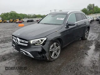 2020 Mercedes-Benz GLC 300 z VIN W1N0G8EB6LF772078, wystawiony jako Copart lot #55958175 z przebiegiem 46 218 mil mil oraz Szkoda całkowita • Salvage title. Historia ofert i sprzedaży dostępna na DreamBid. Obrazek 1.