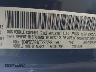 2012 Dodge Journey Crew with VIN 3C4PDCDG4CT231762, listed as a IAAI auction lot 42049784 with 158,195 mi miles and . Bid and sale history available at DreamBid. Image 9.