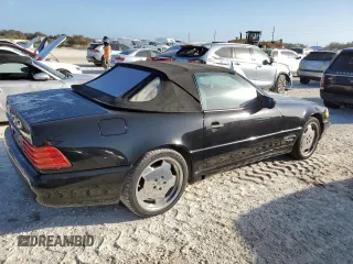 1998 Mercedes-Benz SL-Class with VIN WDBFA67F3WF166408, listed as a Copart auction lot 77603714 with 0 mi miles and Salvage Title. Bid and sale history available at carsss.com. Image 3.