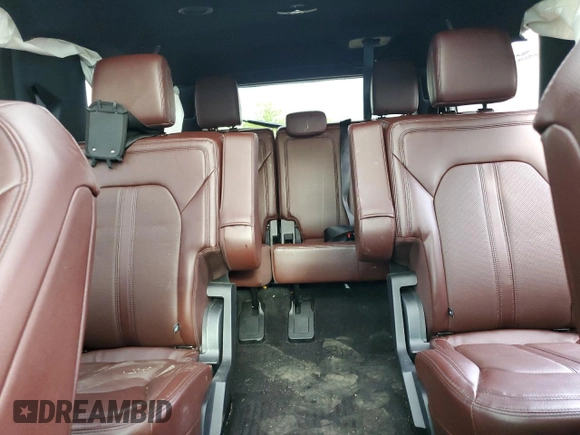 2022 Ford Expedition Max Limited with VIN 1FMJK2AT7NEA07536, listed as a Copart auction lot 56758515 with 52,955 mi miles and Non repairable. Bid and sale history available at DreamBid. Image 10.