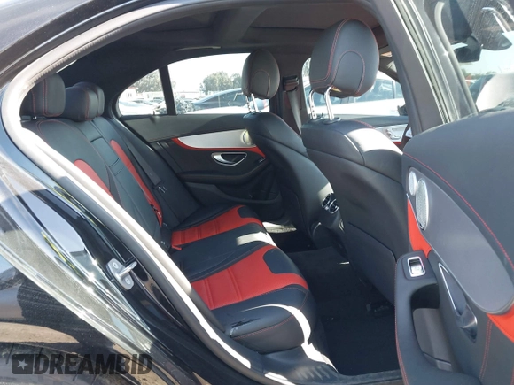 2021 Mercedes-Benz C with VIN W1KWF8HB8MR618414, listed as a IAAI auction lot 40879458 with 12,235 mi miles and . Bid and sale history available at DreamBid. Image 8.