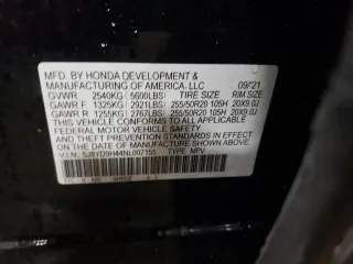 2022 Acura MDX Technology z VIN 5J8YD9H44NL007155, wystawiony jako Copart lot #78410624 z przebiegiem 45 261 mil mil oraz Szkoda całkowita • Salvage title. Historia ofert i sprzedaży dostępna na DreamBid. Obrazek 13.