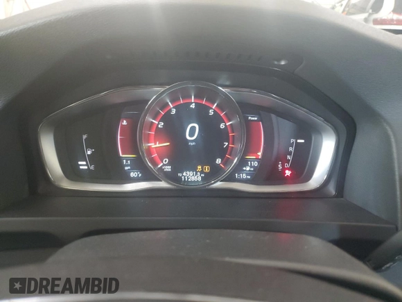 2016 Volvo S60 T5 Premier z VIN YV1612TK9G2393764, wystawiony jako Copart lot #53314985 z przebiegiem 112 858 mil mil oraz Szkoda całkowita • Salvage title. Historia ofert i sprzedaży dostępna na DreamBid. Obrazek 9.