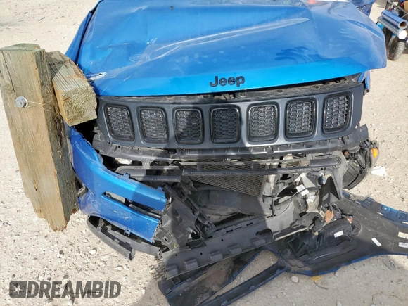 2019 Jeep Compass Latitude с VIN 3C4NJDBB4KT761614, выставлен на аукционе Copart как лот 60567995 с пробегом Не указан миль и Списание • Salvage title. История ставок и продаж доступна на DreamBid. Изображение 12.