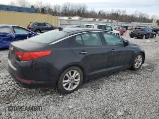 2011 Kia Optima EX with VIN KNAGN4A64B5149198, listed as a Copart auction lot 46599935 with Not Provided miles and Clean Title. Bid and sale history available at carsss.com. Image 3.
