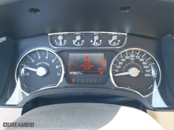 2011 Ford F-150 XL with VIN 1FTFW1CF9BFB11225, listed as a IAAI auction lot 41605076 with 157,862 mi miles. Bid and sale history available at carsss.com. Image 7.