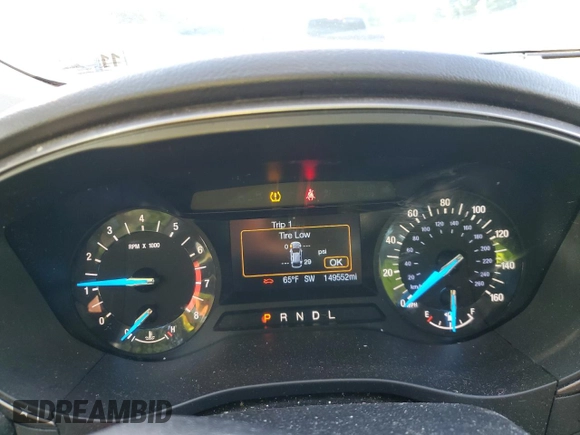 2017 Ford Fusion SE with VIN 3FA6P0H79HR319194, listed as a Copart auction lot 61633664 with 149,552 mi miles and Salvage Title. Bid and sale history available at DreamBid. Image 9.