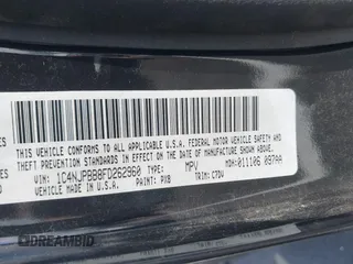2015 Jeep Patriot Sport with VIN 1C4NJPBB8FD262960, listed as a IAAI auction lot 42027515 with 187,531 mi miles and . Bid and sale history available at DreamBid. Image 9.