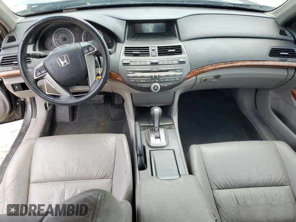 2011 Honda Accord EX-L with VIN 1HGCP3F86BA014054, listed as a Copart auction lot 64077675 with 79,662 mi miles and Salvage title. Bid and sale history available at DreamBid. Image 8.