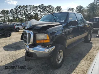 2000 Ford F-350 XL with VIN 1FTSW31FXYED30772, listed as a Copart auction lot 50606445 with 402,923 mi miles and Salvage title. Bid and sale history available at DreamBid. Image 1.