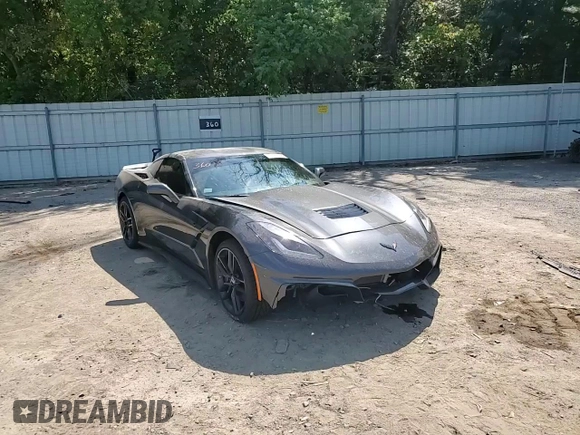 2019 Chevrolet Corvette Z51 2LT with VIN 1G1YK2D72K5101622, listed as a Copart auction lot 68427404 with 46,525 mi miles and Salvage Title. Bid and sale history available at carsss.com. Image 10.