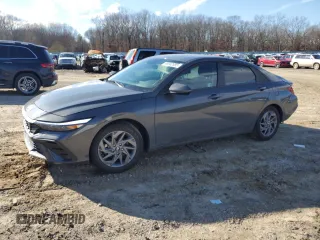 2024 Hyundai Elantra SEL with VIN KMHLM4DG3RU817352, listed as a Copart auction lot 46942885 with 24,432 mi miles and Salvage Title. Bid and sale history available at carsss.com. Image 1.