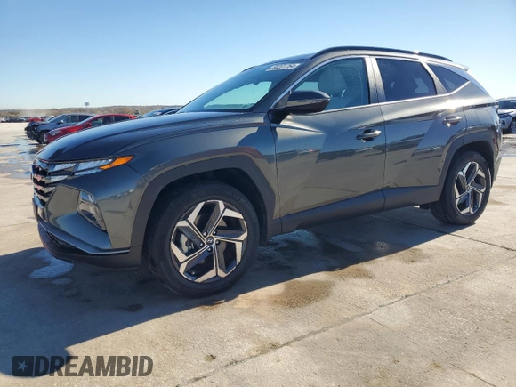 2024 Hyundai Tucson SEL Convenience with VIN KM8JCCD13RU138407, listed as a Copart auction lot 84201764 with 7,985 mi miles and Salvage Title. Bid and sale history available at carsss.com. Image 1.