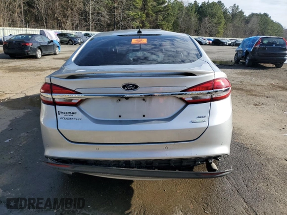 2018 Ford Fusion SE with VIN 3FA6P0HD3JR200732, listed as a Copart auction lot 42681105 with 162,701 mi miles and Salvage Title. Bid and sale history available at DreamBid. Image 6.