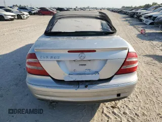 2005 Mercedes-Benz CLK 500 with VIN WDBTK75G15T034331, listed as a Copart auction lot 72636504 with Not Provided miles and Salvage Title. Bid and sale history available at DreamBid. Image 6.