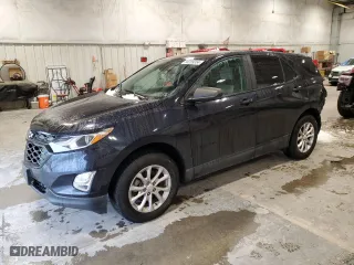 2020 Chevrolet Equinox LS with VIN 3GNAXSEV6LS502564, listed as a Copart auction lot 86289354 with 51,489 mi miles and Salvage Title. Bid and sale history available at carsss.com. Image 1.