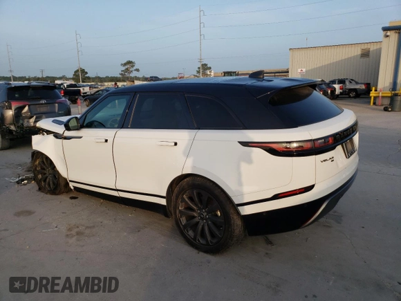 2021 Land Rover Range Rover Velar R-Dynamic S with VIN SALYT2EX2MA305312, listed as a Copart auction lot 70690053 with 36,932 mi miles. Bid and sale history available at carsss.com. Image 2.