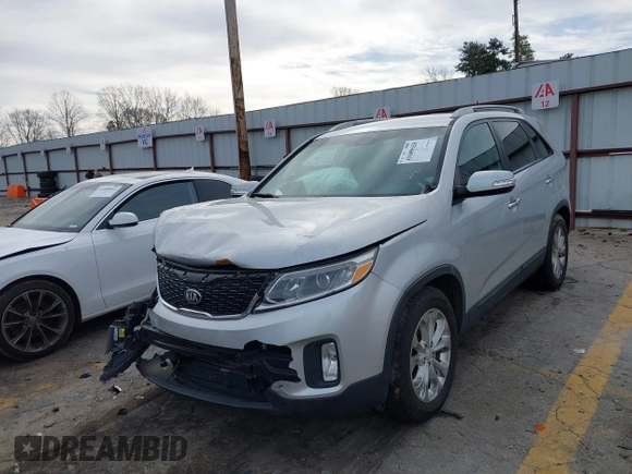 2015 Kia Sorento EX with VIN 5XYKU4A74FG582171, listed as a IAAI auction lot 41609620 with 159,502 mi miles. Bid and sale history available at carsss.com. Image 17.