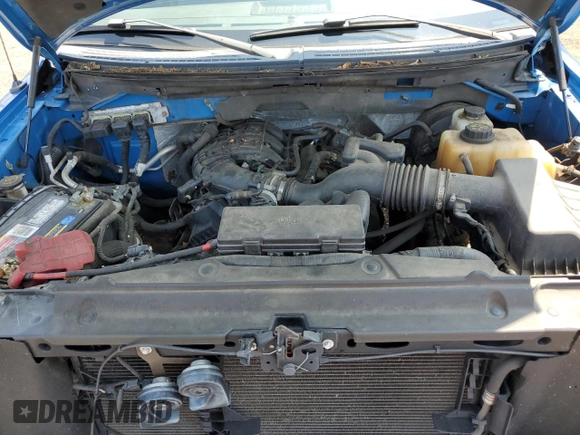 2011 Ford F-150 XL with VIN 1FTEX1CM7BFB19749, listed as a Copart auction lot 66301655 with 207,942 mi miles and Salvage title. Bid and sale history available at DreamBid. Image 11.