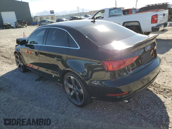 2015 Audi A3 2.0T Premium Plus with VIN WAUEFGFF3F1046253, listed as a Copart auction lot 46918925 with 124,568 mi miles and Salvage Title. Bid and sale history available at carsss.com. Image 2.