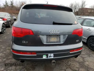 2007 Audi Q7 Premium Plus with VIN WA1EY74LX7D076110, listed as a Copart auction lot 87622125 with 93,478 mi miles and Clean title. Bid and sale history available at DreamBid. Image 6.