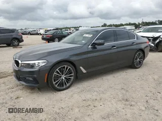 2017 BMW 5 Series 530i xDrive with VIN WBAJA7C39HG906633, listed as a Copart auction lot 55111525 with 94,710 mi miles and Clean Title. Bid and sale history available at carsss.com. Image 1.