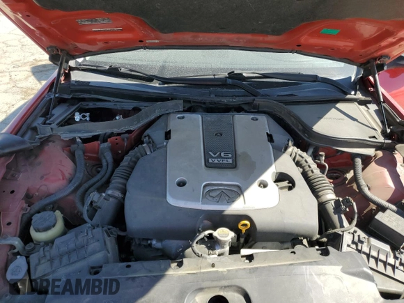 2012 Infiniti G37 Convertible with VIN JN1CV6FE8CM202928, listed as a Copart auction lot 50683685 with 0 mi miles and Salvage Title. Bid and sale history available at carsss.com. Image 11.
