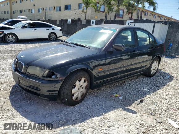 1999 BMW 3 Series 323i with VIN WBAAM3331XKC60647, listed as a Copart auction lot 53051525 with 0 mi miles and Clean Title. Bid and sale history available at carsss.com. Image 1.