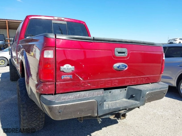 2015 Ford Super Duty F-250 SRW Lariat with VIN 1FT7W2BTXFED39893, listed as a IAAI auction lot 41620936 with 153,814 mi miles. Bid and sale history available at carsss.com. Image 6.