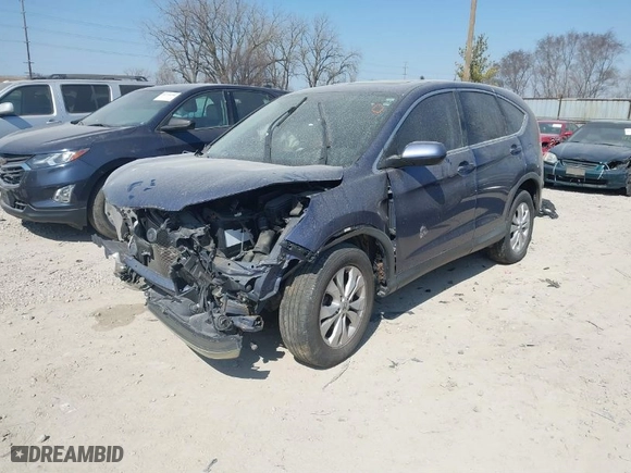 2013 Honda CR-V EX with VIN 2HKRM4H54DH655354, listed as a IAAI auction lot 41775038 with 251,963 mi miles. Bid and sale history available at carsss.com. Image 2.