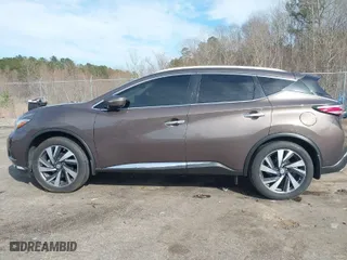 2015 Nissan Murano SL with VIN 5N1AZ2MG1FN228075, listed as a IAAI auction lot 41644582 with 14,164 mi miles. Bid and sale history available at carsss.com. Image 14.