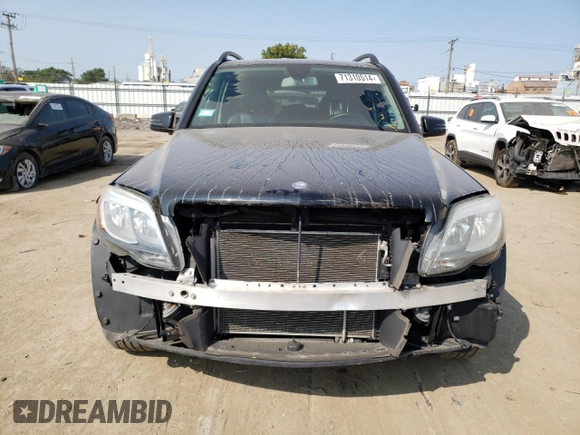 2013 Mercedes-Benz GLK 350 with VIN WDCGG8JB1DG116355, listed as a Copart auction lot 71310514 with 105,758 mi miles and Salvage Title. Bid and sale history available at DreamBid. Image 5.