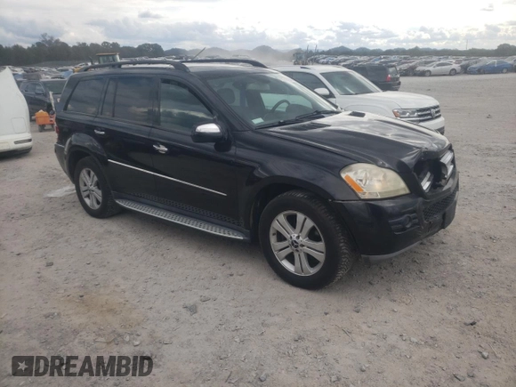 2009 Mercedes-Benz GL-Class 4.6L with VIN 4JGBF71E39A449301, listed as a Copart auction lot 76270754 with 115,009 mi miles and Salvage Title. Bid and sale history available at carsss.com. Image 4.