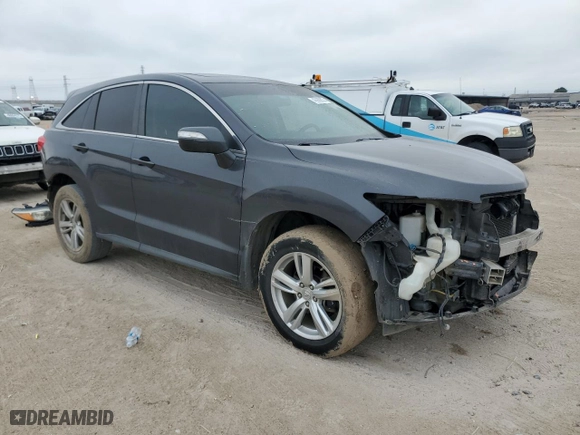 2013 Acura RDX with VIN 5J8TB3H31DL007844, listed as a Copart auction lot 45999835 with 125,467 mi miles and Salvage Title. Bid and sale history available at carsss.com. Image 4.
