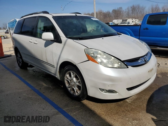 2006 Toyota Sienna XLE with VIN 5TDBA22C16S061551, listed as a Copart auction lot 48974915 with 247,430 mi miles and Salvage Title. Bid and sale history available at carsss.com. Image 4.