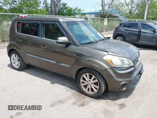 2012 Kia Soul + with VIN KNDJT2A66C7440908, listed as a IAAI auction lot 42049004 with 63,083 mi miles and . Bid and sale history available at DreamBid. Image 1.