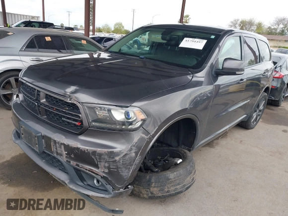 2017 Dodge Durango GT with VIN 1C4RDJDG3HC936794, listed as a IAAI auction lot 41794497 with 131,635 mi miles and . Bid and sale history available at carsss.com. Image 17.