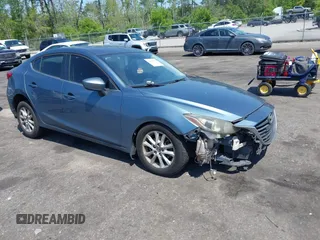 2014 Mazda 3 i Touring with VIN JM1BM1V75E1169909, listed as a IAAI auction lot 42019483 with 221,799 mi miles and . Bid and sale history available at DreamBid. Image 1.