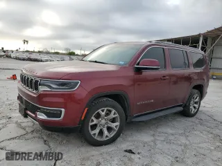 2022 Jeep Wagoneer Series II with VIN 1C4SJVBT1NS137650, listed as a Copart auction lot 49743155 with 89,106 mi miles and Salvage Title. Bid and sale history available at carsss.com. Image 1.