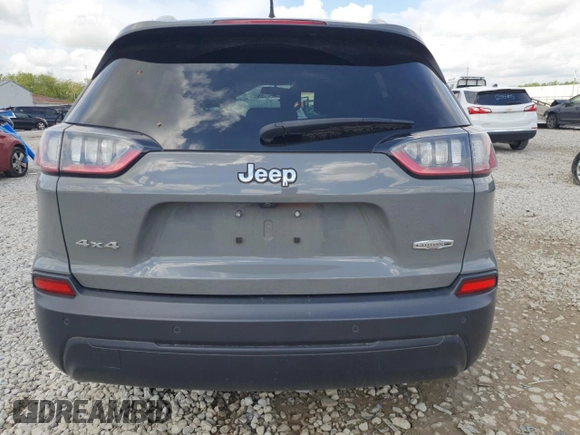 2020 Jeep Cherokee Latitude Plus with VIN 1C4PJMLB5LD501737, listed as a Copart auction lot 56775065 with 118,680 mi miles and Salvage title. Bid and sale history available at DreamBid. Image 6.