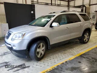 2010 GMC Acadia SLT1 z VIN 1GKLRMED6AJ158753, wystawiony jako Copart lot #54951135 z przebiegiem 103 607 mil mil oraz Tytuł czysty. Historia ofert i sprzedaży dostępna na DreamBid. Obrazek 1.
