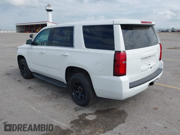 2018 Chevrolet Tahoe Commercial z VIN 1GNSKDEC8JR242164, wystawiony jako IAAI lot #42779273 z przebiegiem 134 654 mil mil oraz . Historia ofert i sprzedaży dostępna na DreamBid. Obrazek 3.