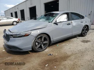 2024 Honda Accord Sport с VIN 1HGCY2F5XRA048733, выставлен на аукционе Copart как лот 58570615 с пробегом 14 321 миль миль и На запчасти • Non repairable. История ставок и продаж доступна на DreamBid. Изображение 1.