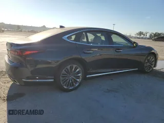 2021 Lexus LS with VIN JTHD51FFXM5014872, listed as a Copart auction lot 74589874 with 20,701 mi miles and Non Repairable. Bid and sale history available at carsss.com. Image 3.